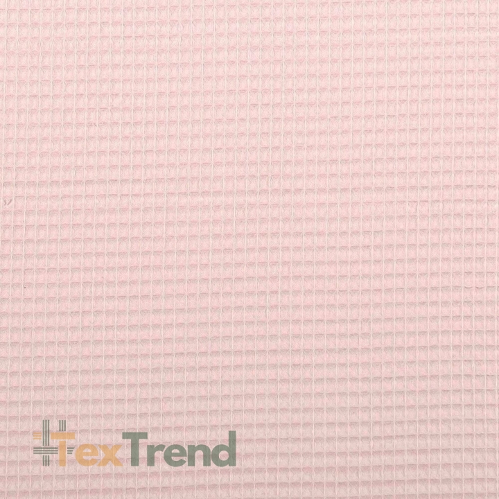 Waffel dünn Baumwolle schmutzig rosa  