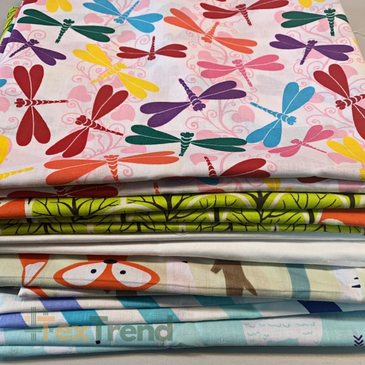 Stoffreste Baumwolle, Endstücke - 10kg  