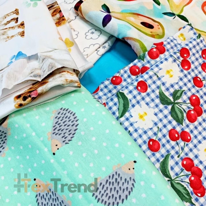 Baumwoll-Jersey Reste, Endstücke - 1kg  