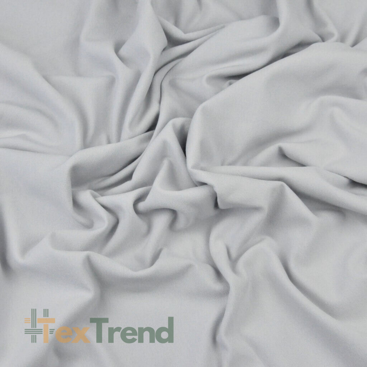 Dresówka Pümpel - hellgrau 280g  