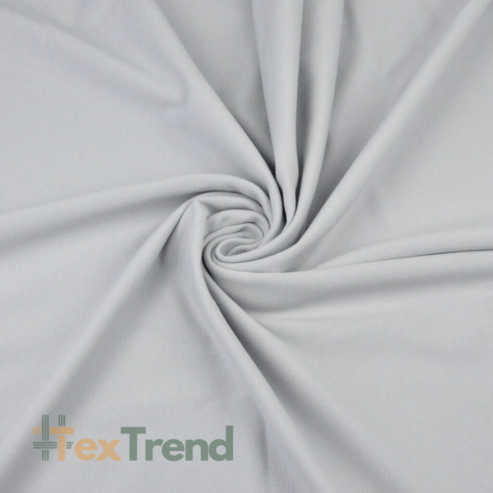 Dresówka Pümpel - hellgrau 280g  