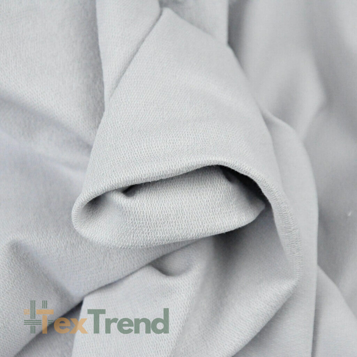 Dresówka Pümpel - hellgrau 280g  