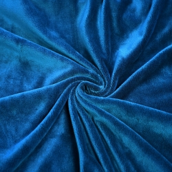Minky glatt Premium saphirblau (Victoria Blau)  