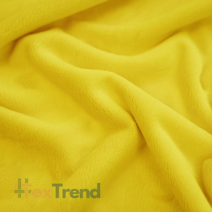 Minky glatt Premium gelb (Aspen Gold)  