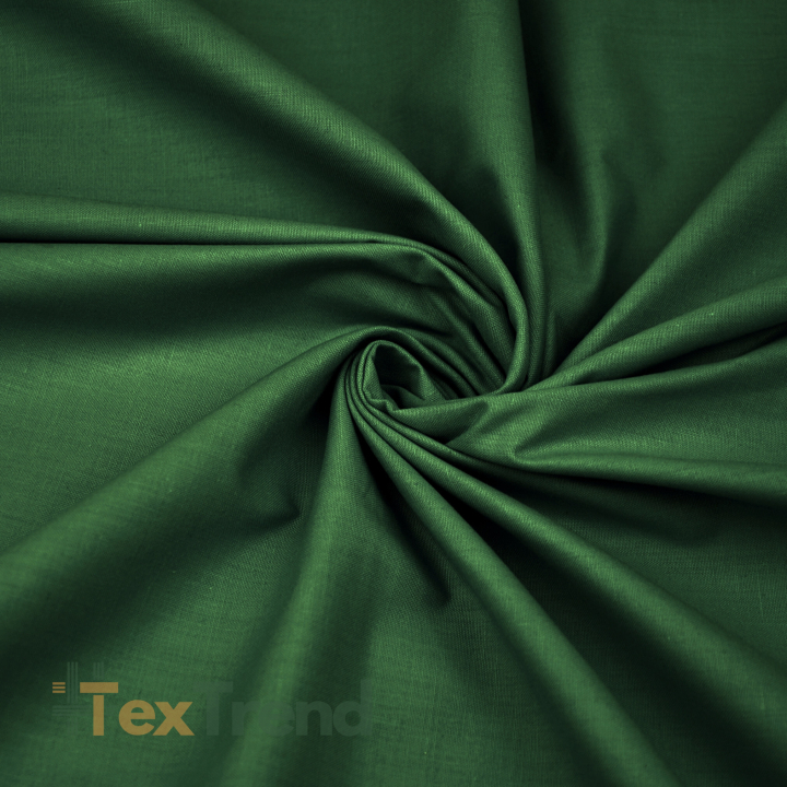 Baumwolle 100% einfarbig dunkelgrün - 94  