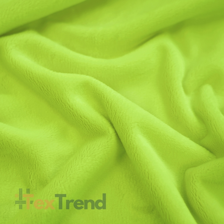 Minky glatt Premium hellgrün (Jasmin Grün)  
