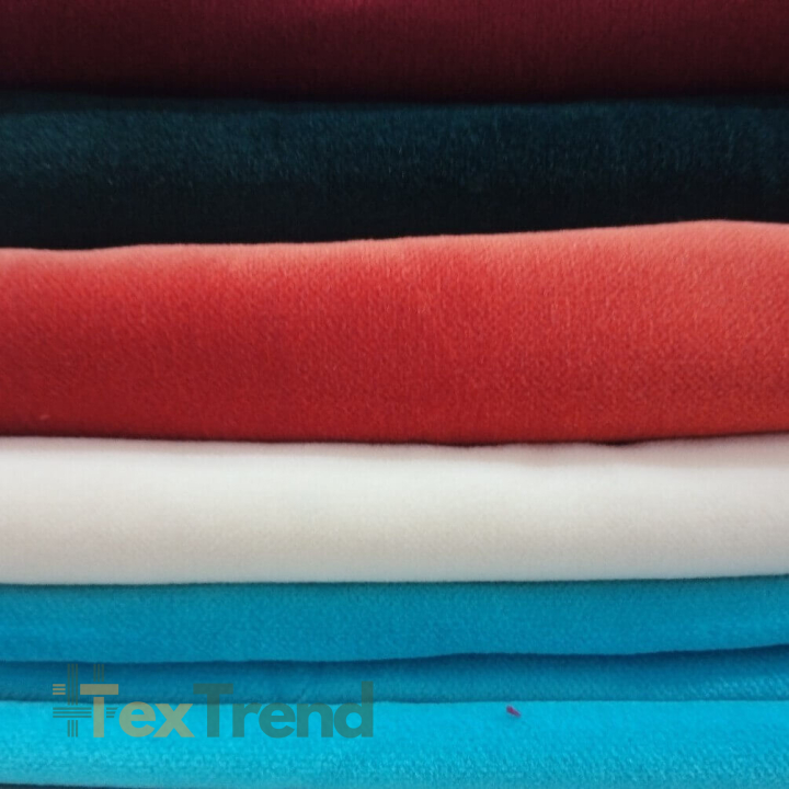 MIX Reste Baumwollvelours, Endstücke - 1kg  