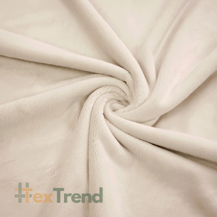 Minky glatt Premium hellbeige  