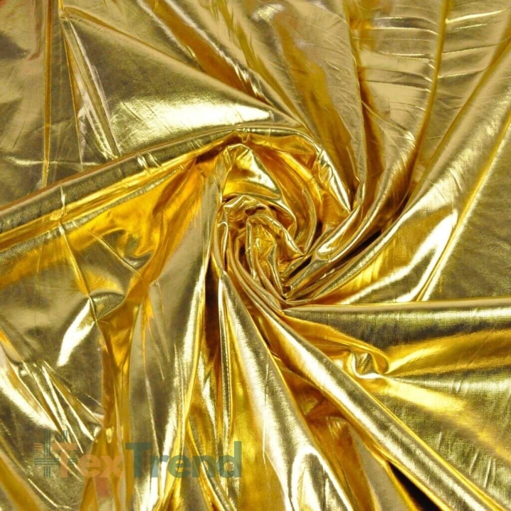 Bekleidungsstoff Lama - glattes gold  