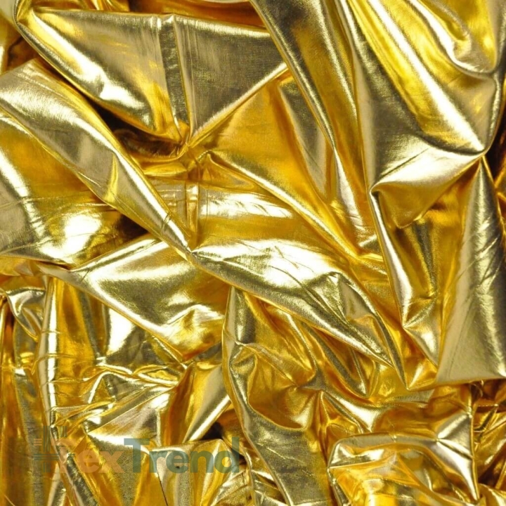 Bekleidungsstoff Lama - glattes gold  