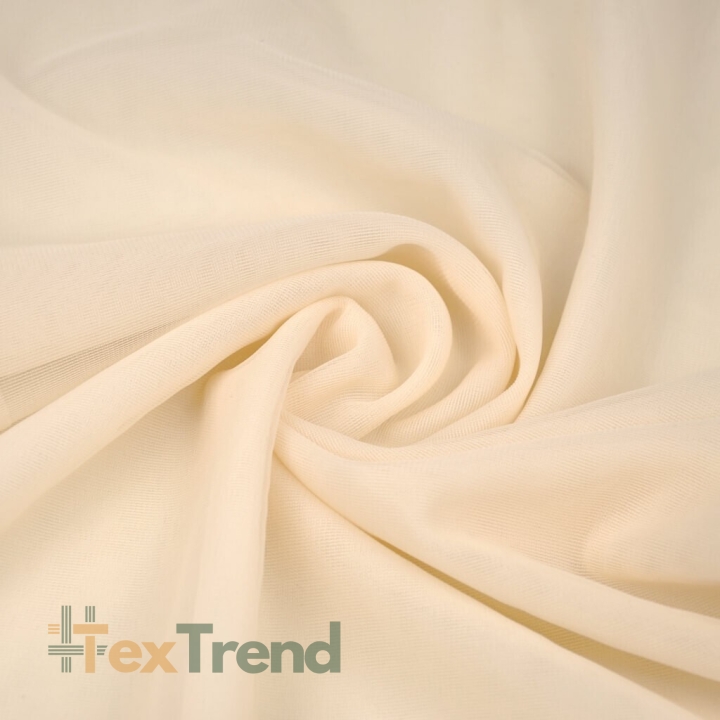 Dekorationschiffon aprikose