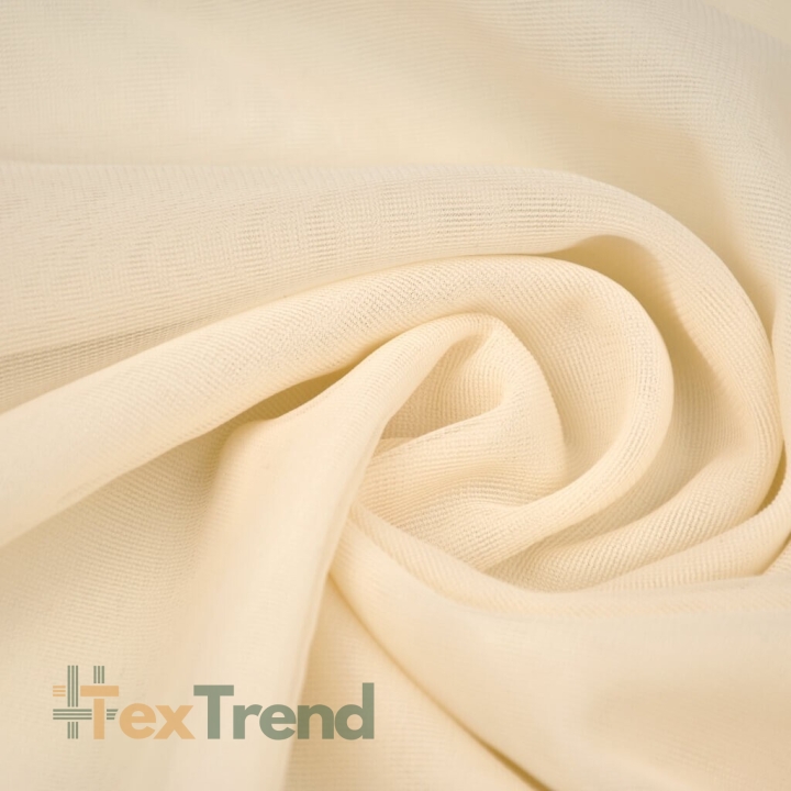 Dekorationschiffon aprikose