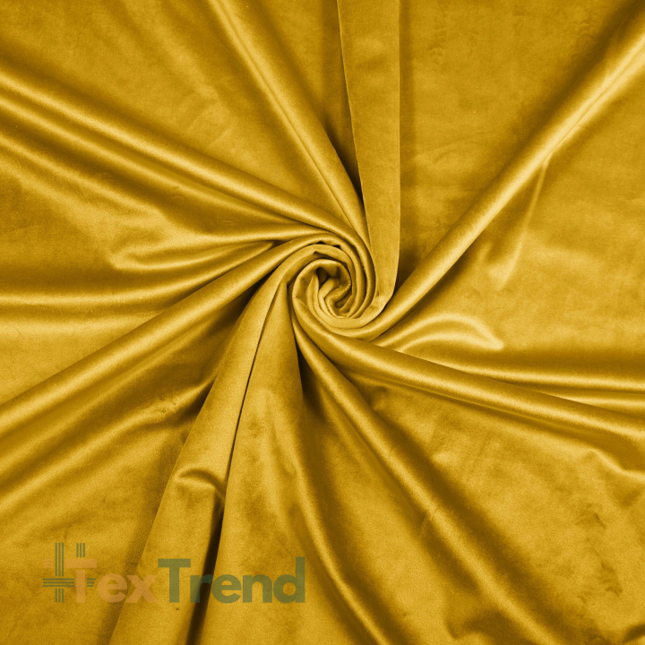 Vorhangsamtt - dunkles Gold  