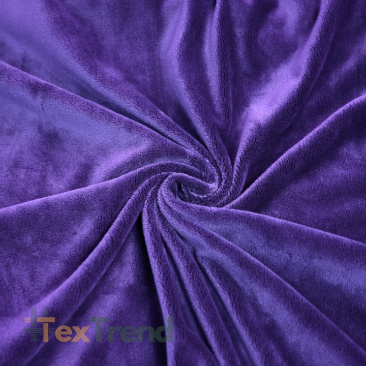 Minky glatt Premium dunkelviolett (Passion Flower)  