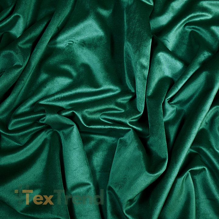 Vorhangsamtt - königliches Grün  