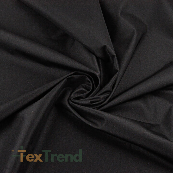 Wasserabweisender Stoff dick schwarz  