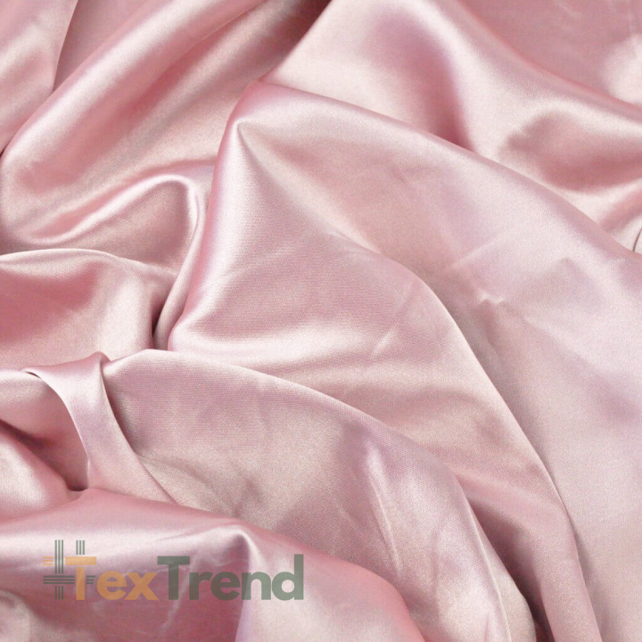 Kleidungsstoff Satin mit Lycra - hellrosa  