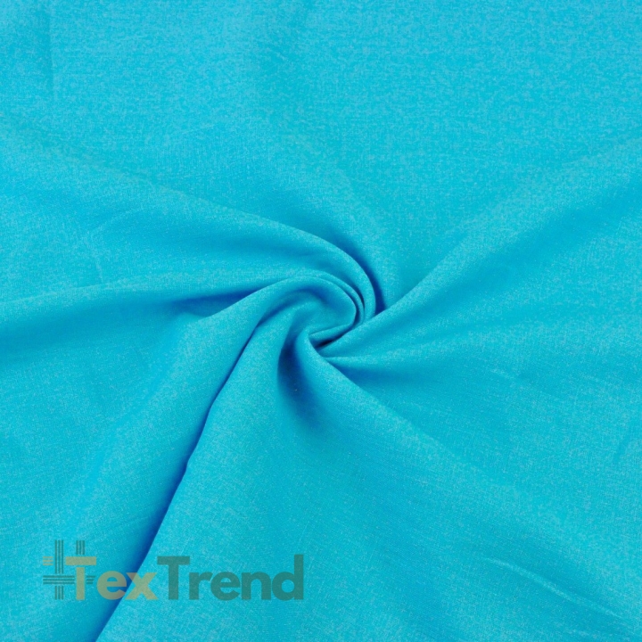 Leinen 100% Bekleidungsstoff türkis - 125g  
