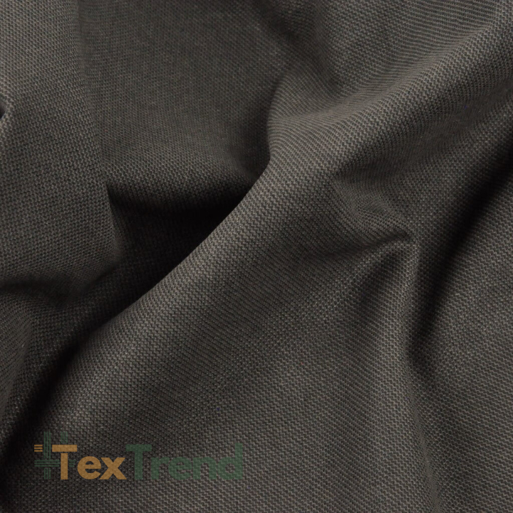 Dekostoff Baumwolle dick dunkelbraun  