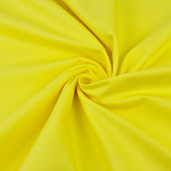 Bekleidungsstoff Baumwolle mit Lycra - gelb  