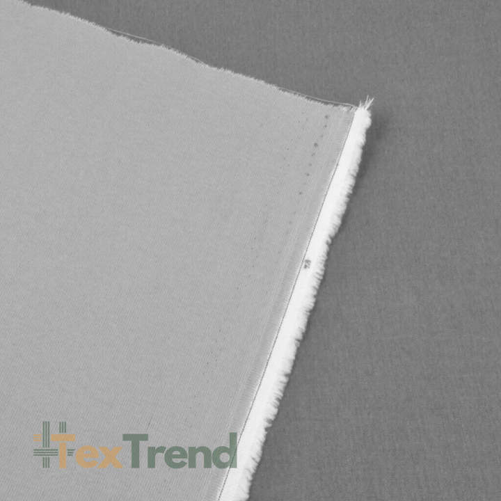 Bekleidungsstoff Baumwolle mit Lycra - grau  