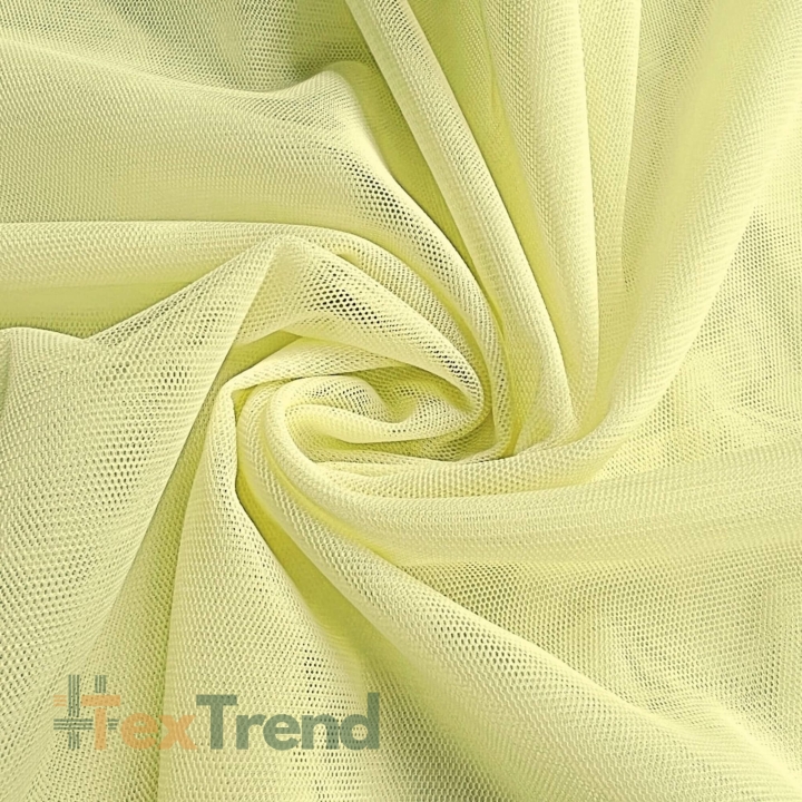 Weicher Tüll - hellgelb  