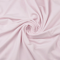 Sweatstoff Loop - einfarbig pudriges Rosa - 280g  