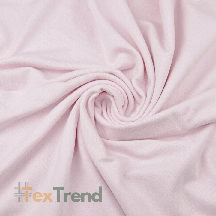Sweatstoff Loop - einfarbig pudriges Rosa - 280g  