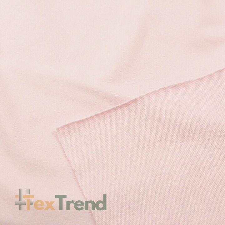 Sweatstoff Loop - einfarbig helles Aprikose - 280g  