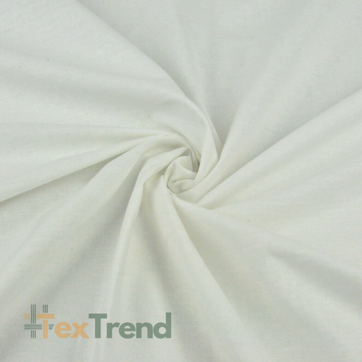 Dekostoff Baumwolle - gebrochenes weiß  