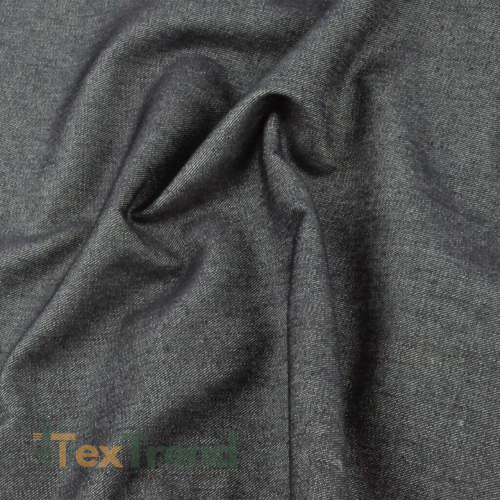 Jeansstoff - graphit  