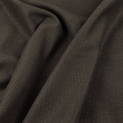 Bekleidungsstoff Rips dunkelbraun  