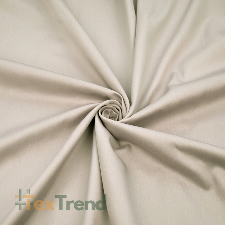 Premium Baumwollsatin kaltes beige - 220 cm  