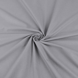 Baumwolle 100% einfarbig stahlgrau - 31  