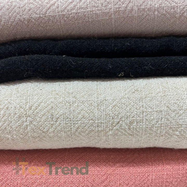 Leinen mit Viskose MIX Reste, Endstücke - 1kg