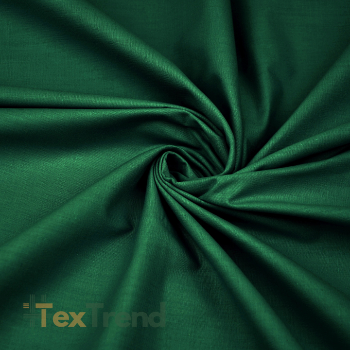 Baumwolle 100% einfarbig flaschengrün - 47  