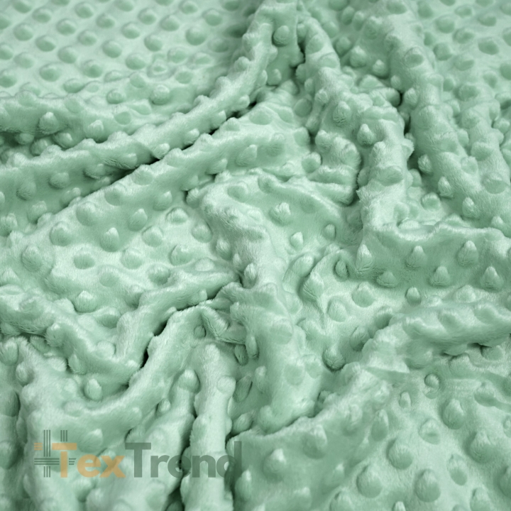 Minky Premium helles Salbei (Sky gray)  