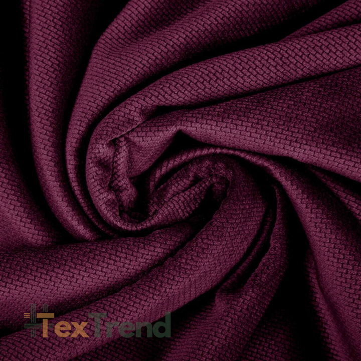 Velvet glatt Aubergine (Grape Wine)  