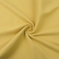 Rippstrickstoff (Bündchen) - senfgelb  