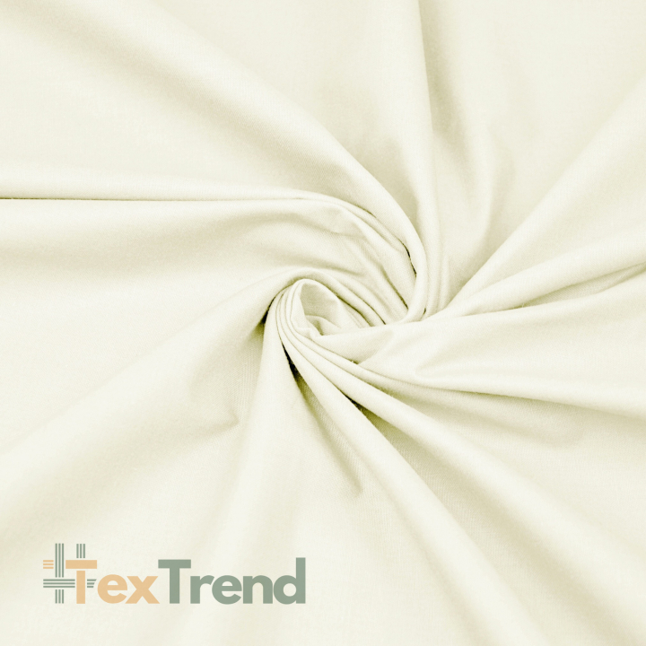 Baumwolle 100% einfarbig ecru - 513/T  