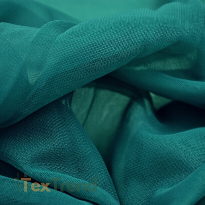 Dekorationschiffon smaragdgrün  