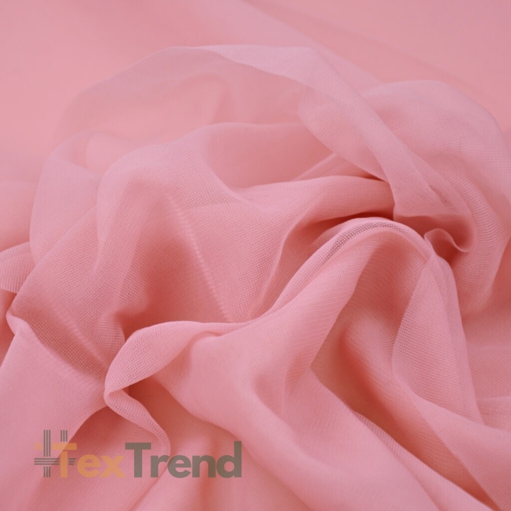 Dekorationschiffon schmutzig rosa  