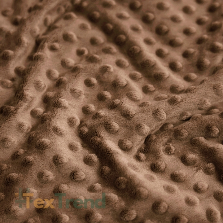 Minky Premium 270g/m2 - hellbraun  