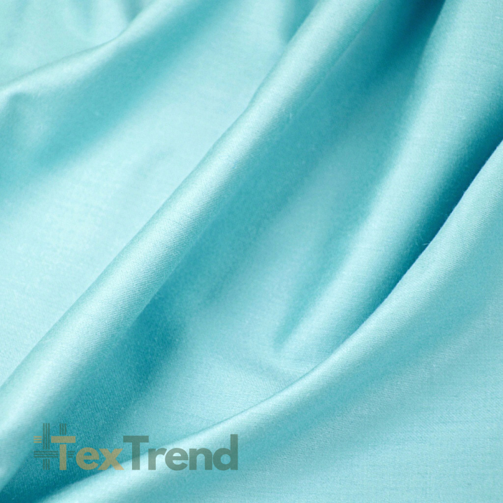 Satyna bawełniana Premium - jasny turkus