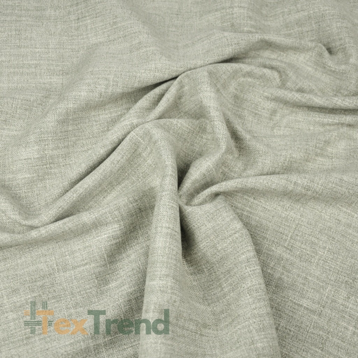 Vorhangleinen - 260g - 150cm - grau-beige  