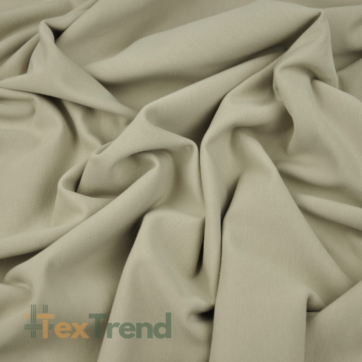 Sweatstoff Loop - einfarbig beige - 280g  