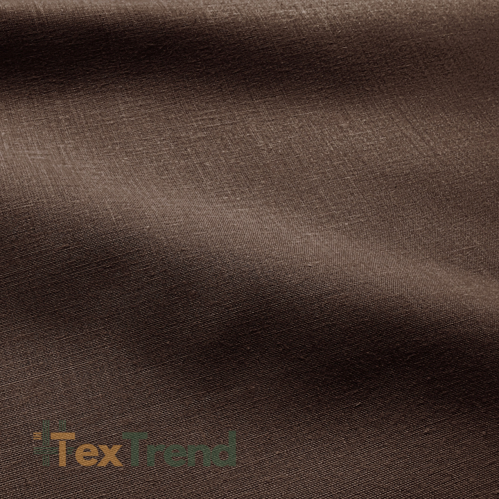 Baumwolle 100% einfarbig schokoladenbraun - 86  