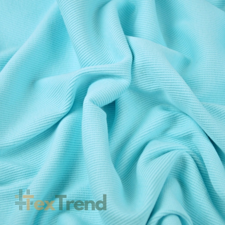 Rippstrickstoff (Bündchen) - türkis  