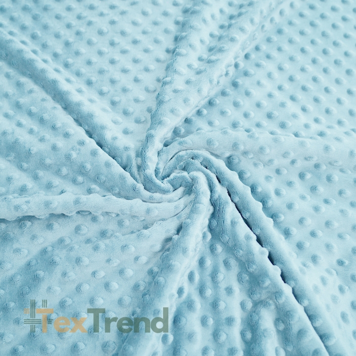 Minky Premium blassblau (Light blue)  