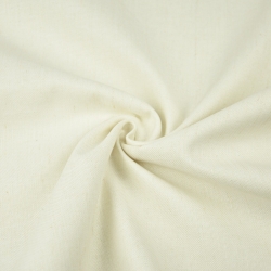 Leinen mit Baumwolle Tischdecke - 240g - 145cm - natur  